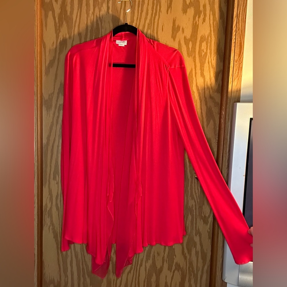 Jaclyn Smith lightweight cardigan. Flowing long sleeve size XL